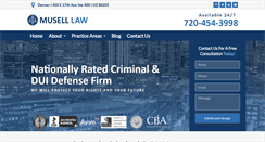 Desktop Screenshot of metrodenvercriminaldefense.com